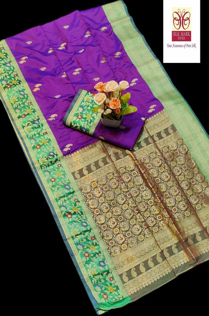 Pure Paithani Silk Saree