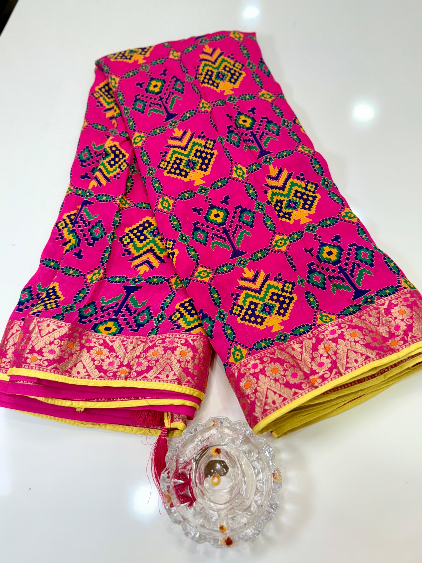 Premium Silk Saree with Zari Weaving – Women’s Wedding and Festive Saree - Blouse not included