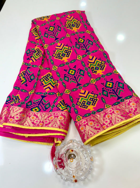 Premium Silk Saree with Zari Weaving – Women’s Wedding and Festive Saree - Blouse not included