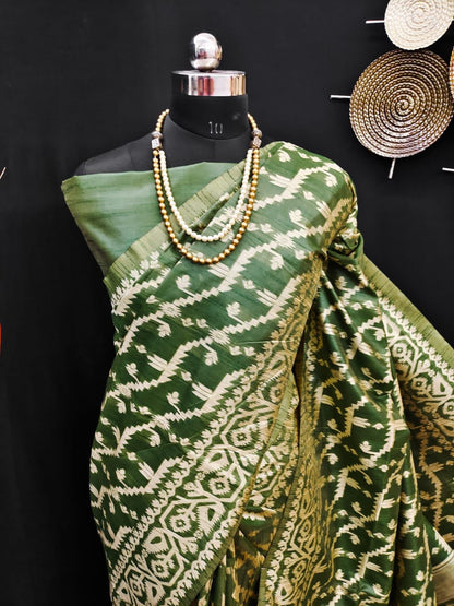 Silken Elegance Banglori Raw Silk