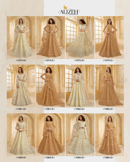 Designer Lehenga Set Alizeh 1082 - Mani's Fashions