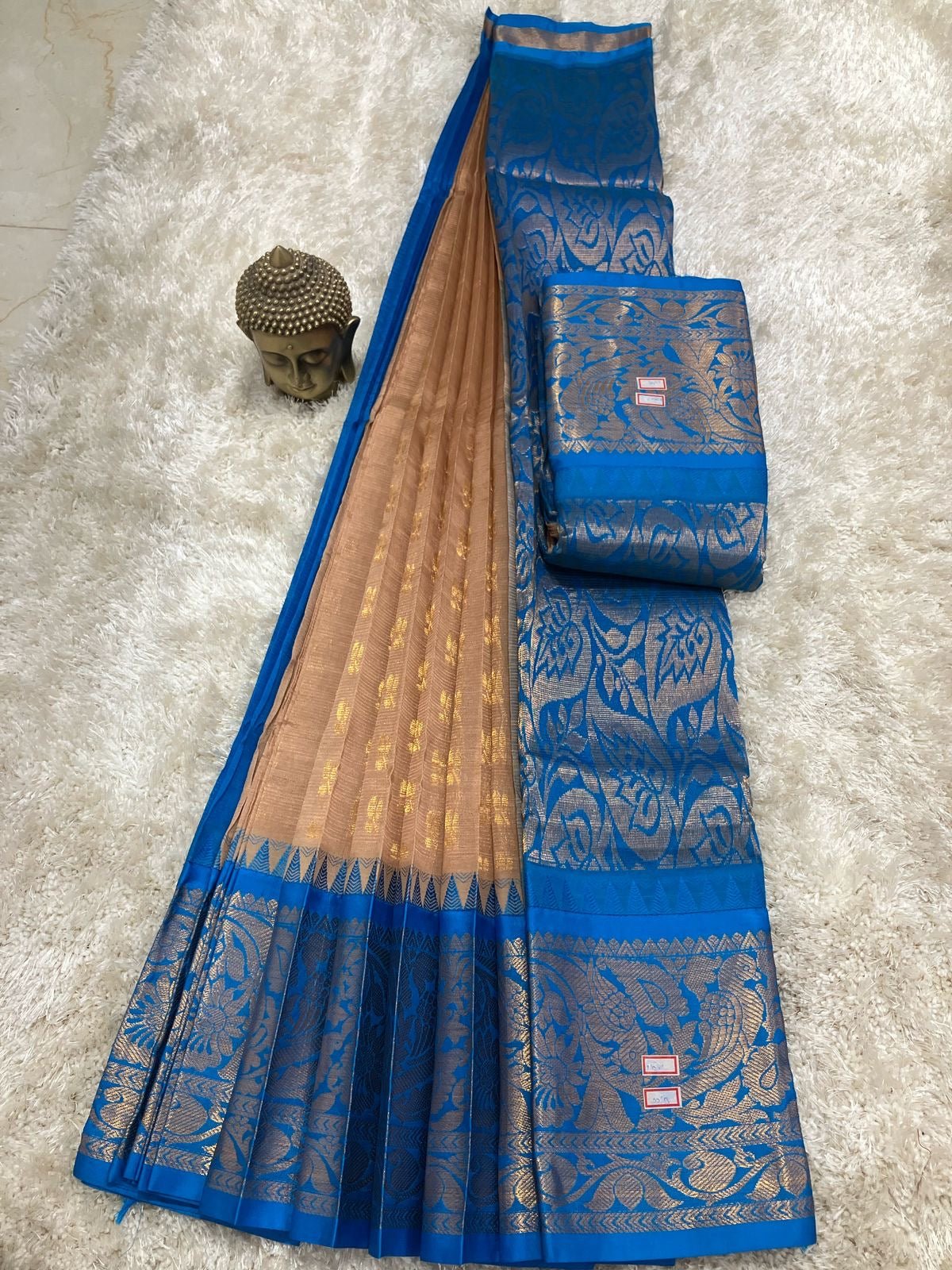 Exclusive Mangalgiri Pattu Saree - Mani's Fashions