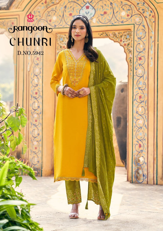 Mani’s Fashions – Rangoon Presents CHUNRI - Mani's Fashions