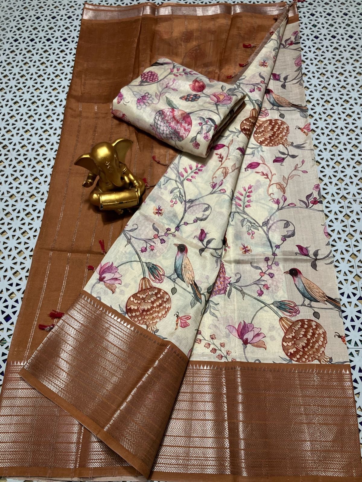 Premium Mangalgiri Pattu Saree - Mani's Fashions