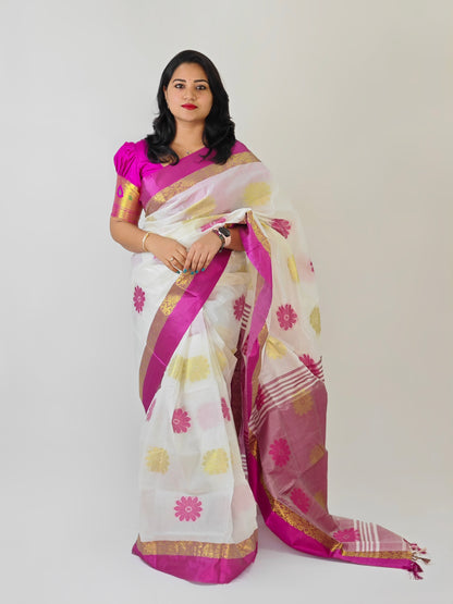 Mani’s Exclusive Matka Tussar Sarees
