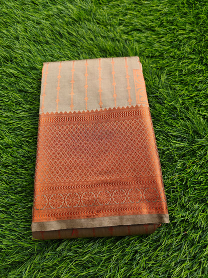 Regal Revarie Dharmavaram Style Meena Soft Silk Sarees