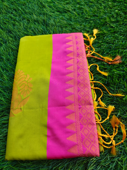 Sophistication Unveiled: Kanjivaram Soft Silk Sarees - Luxe Quality, Unbeatable Price