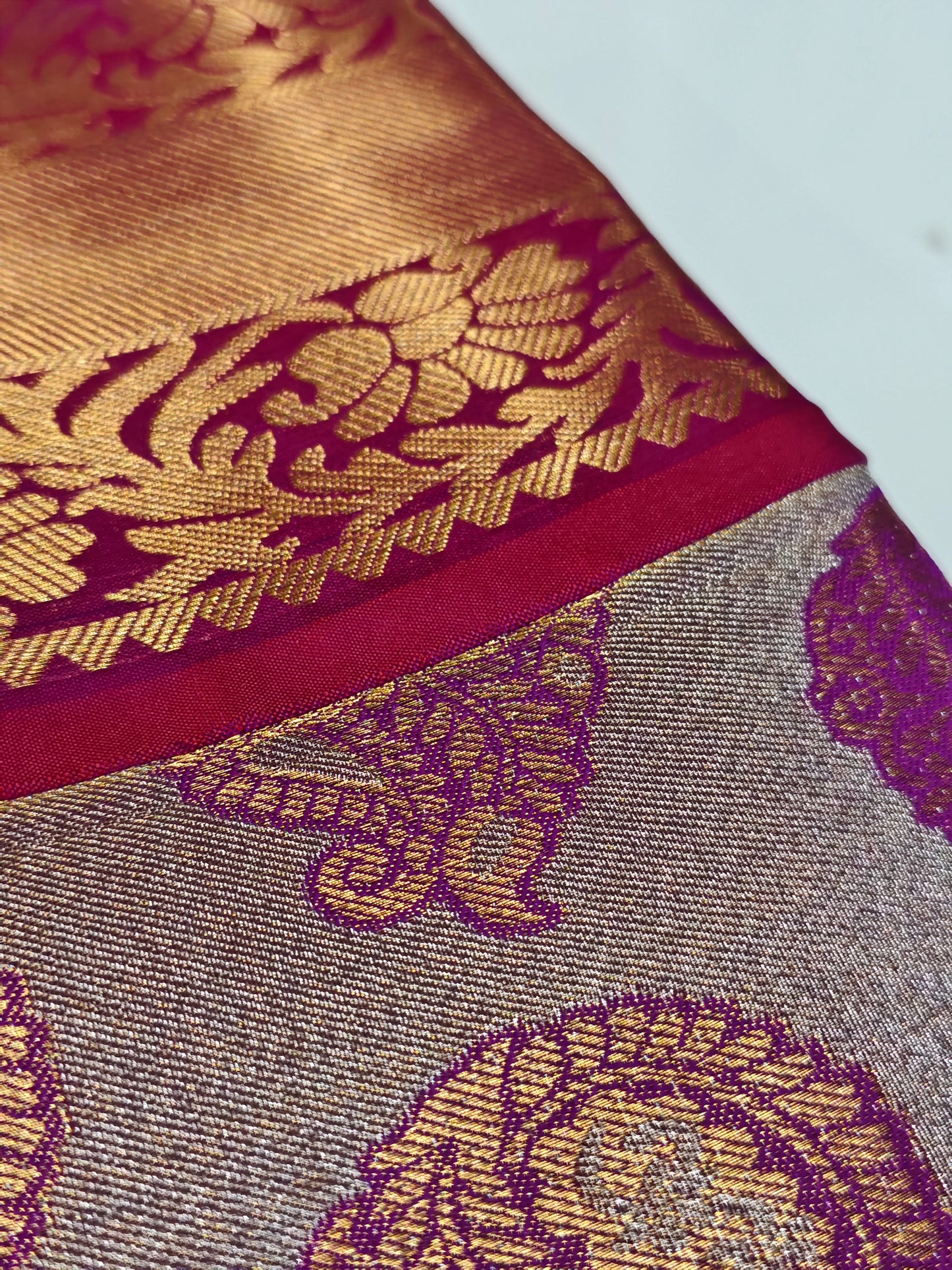 Kanchipuram Tissue Soft Silk Saree