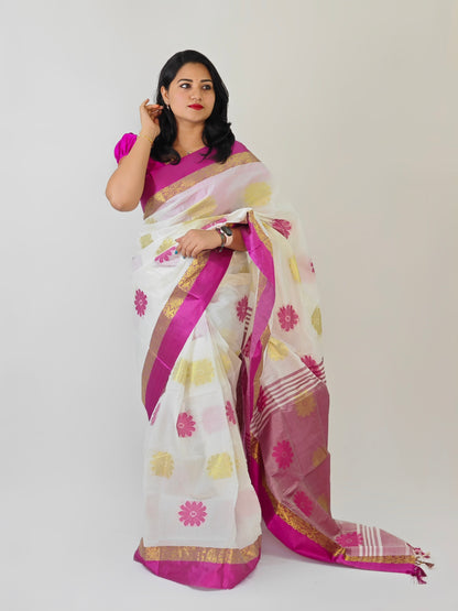 Mani’s Exclusive Matka Tussar Sarees