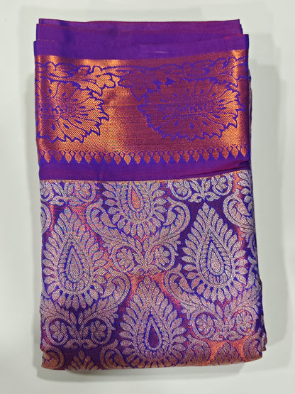 Kanchipuram Tissue Soft Silk Saree