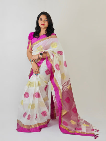 Mani’s Exclusive Matka Tussar Sarees