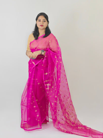 Mani’s Exclusive Durga Puja Saree Collection MUSLIN JAMDHANI