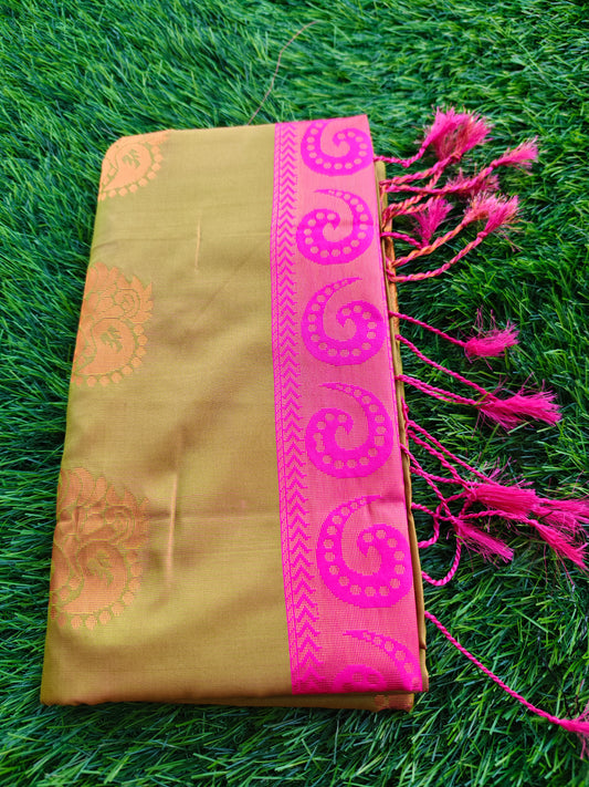Sophistication Unveiled: Kanjivaram Soft Silk Sarees - Luxe Quality, Unbeatable Price